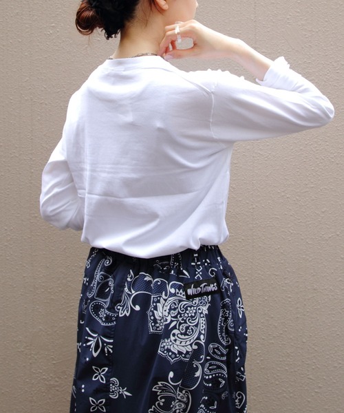 RYE TENDER(ライテンダー)の「RYE TNEDER/ライテンダー マーサーティー MERCER LONG SLEEVE TEE(Tシャツ/カットソー・メンズ・ブラック/ホワイト/イエロー・2/0/1)」の19枚目の写真