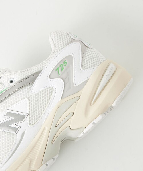 新品未使用 New Balance ML725 ホワイト/グリーン スニーカー NEW BALANCE】 ニューバランス ML725CM(D) ML725 ML725CM WHITE