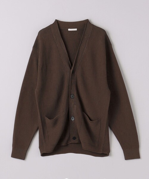 UNITED ARROWS(ユナイテッドアローズ)の「ペーパーヤーン Vネック カーディガン(カーディガン/ボレロ・メンズ・ダークブラウン/ダークグレー・S/XL/M/L)」の20枚目の写真