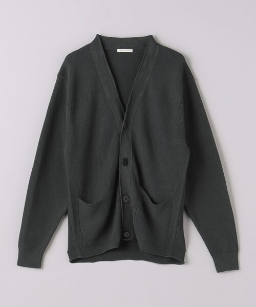 UNITED ARROWS(ユナイテッドアローズ)の「ペーパーヤーン Vネック カーディガン(カーディガン/ボレロ・メンズ・ダークブラウン/ダークグレー・S/XL/M/L)」の14枚目の写真