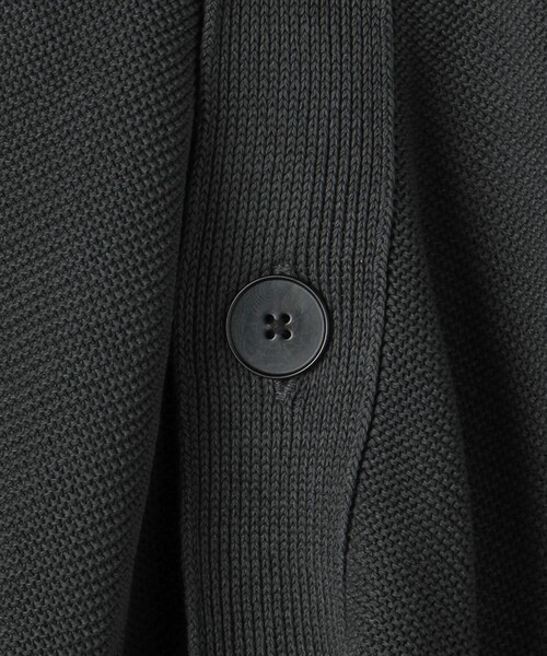 UNITED ARROWS(ユナイテッドアローズ)の「ペーパーヤーン Vネック カーディガン(カーディガン/ボレロ・メンズ・ダークブラウン/ダークグレー・S/XL/M/L)」の16枚目の写真