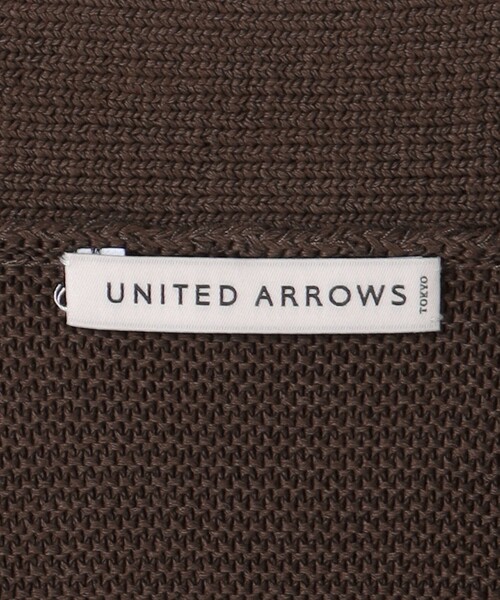 UNITED ARROWS(ユナイテッドアローズ)の「ペーパーヤーン Vネック カーディガン(カーディガン/ボレロ・メンズ・ダークブラウン/ダークグレー・S/XL/M/L)」の17枚目の写真