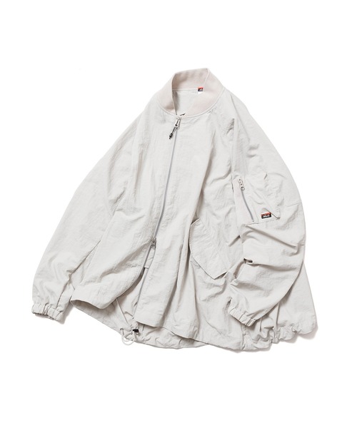 NANGA（ナンガ）の「NYLON TUSSER JKT W ナイロンタッサー ジャケット (レディース)（ブルゾン・レディース・ブラック/アイボリー/ラベンダー/オレンジ・S/M/L）」の10枚目の写真