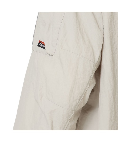 NANGA（ナンガ）の「NYLON TUSSER JKT W ナイロンタッサー ジャケット (レディース)（ブルゾン・レディース・ブラック/アイボリー/ラベンダー/オレンジ・S/M/L）」の16枚目の写真