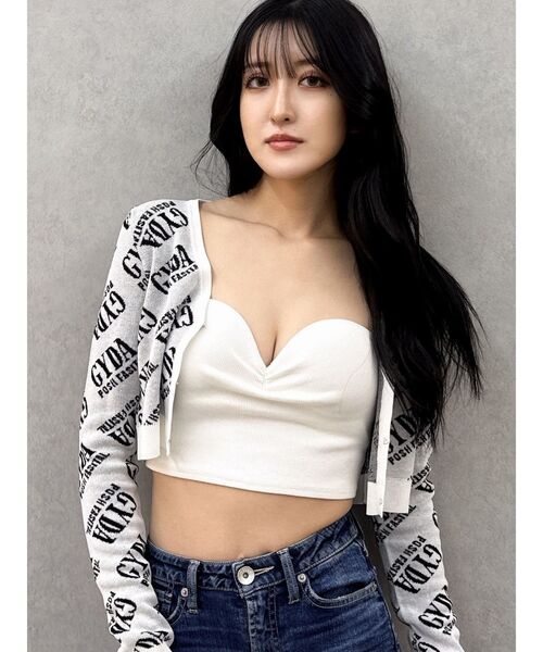 GYDA☆大人気、即完売、リブベアビスチェ【新品、タグ付き】