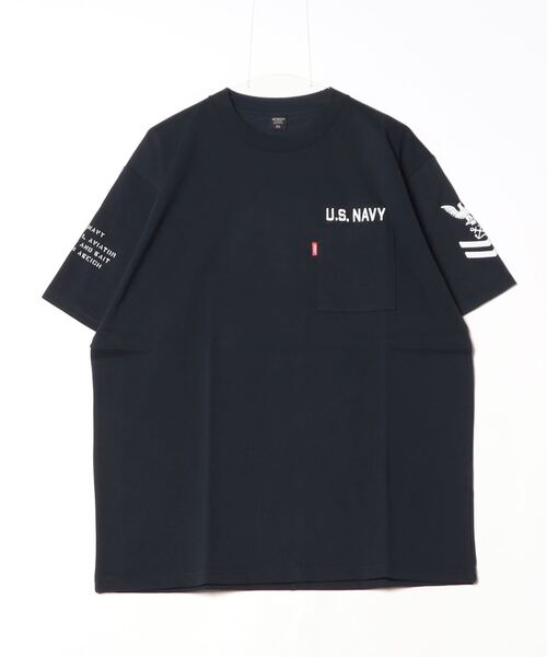 NAVAL POCKET SHORT T-SHIRT／ネイバルポケット ショートティーシャツ NAVAL POCKET SHORT T-SHIRT/ネイバルポケット ショートティー