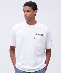 NAVAL POCKET T-SHIRT / ネイバル ポケット 半袖Tシャツ / AVIREX / アヴィレックス
