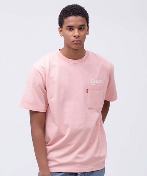 注目■AVIREX■人気 ネイバル ポケット 半袖Tシャツ 6色 国内発 NAVAL POCKET T-SHIRT / ネイバル ポケット 半袖Tシャツ