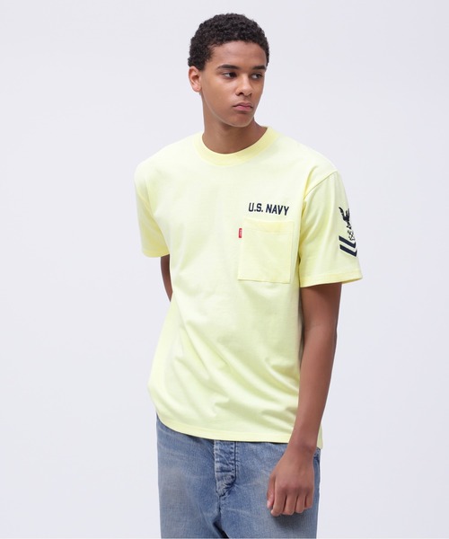NAVAL POCKET T-SHIRT / ネイバル ポケット 半袖Tシャツ