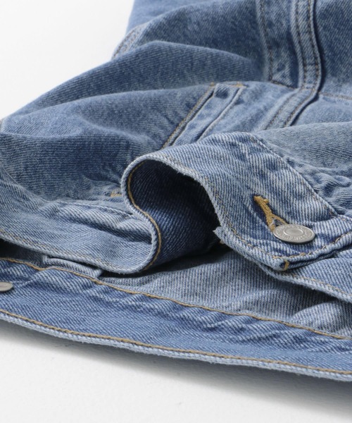 Levi's（リーバイス）の「Levi’s　90s TRUCKER（デニムジャケット・レディース・ライトブルー/ブラック・SMALL）」の19枚目の写真