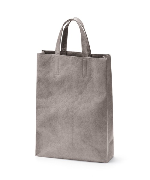 MUJI Labo（ムジラボ）の「〔MUJI Labo〕ペーパーライクトートバッグ（トートバッグ・メンズ・ホワイト/ブラック/グレー・FREE）」の3枚目の写真