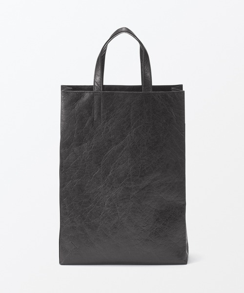 MUJI Labo（ムジラボ）の「〔MUJI Labo〕ペーパーライクトートバッグ（トートバッグ・メンズ・ホワイト/ブラック/グレー・FREE）」の11枚目の写真