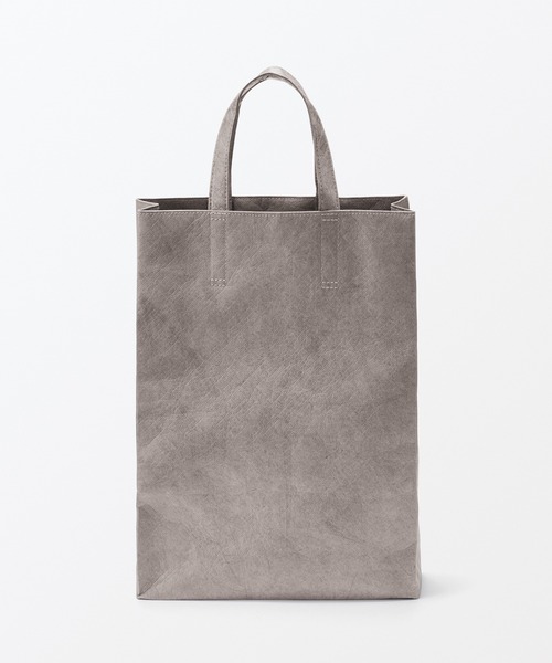 MUJI Labo（ムジラボ）の「〔MUJI Labo〕ペーパーライクトートバッグ（トートバッグ・メンズ・ホワイト/ブラック/グレー・FREE）」の18枚目の写真