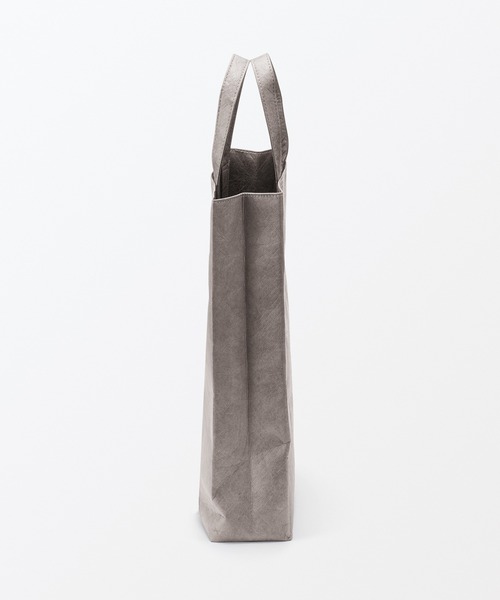 MUJI Labo（ムジラボ）の「〔MUJI Labo〕ペーパーライクトートバッグ（トートバッグ・メンズ・ホワイト/ブラック/グレー・FREE）」の21枚目の写真