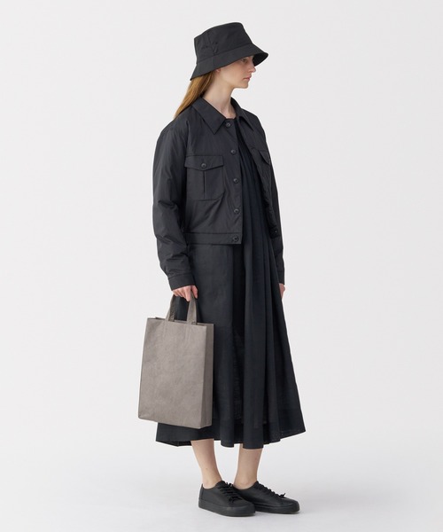 MUJI Labo（ムジラボ）の「〔MUJI Labo〕ペーパーライクトートバッグ（トートバッグ・メンズ・ホワイト/ブラック/グレー・FREE）」の22枚目の写真