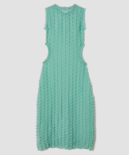teloplan taki knit dress black 黒　ワンピース TELOPLAN（テーロプラン）の「Taki Knit Dress（ワンピース