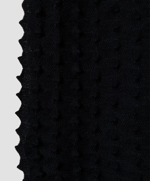 teloplan taki knit dress black 黒　ワンピース TELOPLAN（テーロプラン）の「Taki Knit Dress（ワンピース