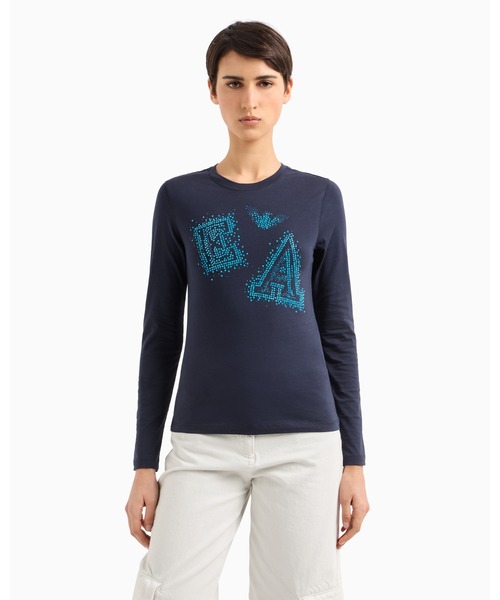 EMPORIO ARMANI エンポリオアルマーニ ウール ジャガード総柄