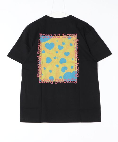 ARCHIVER(アーカイバ)の「【RS】【Spread Love】オリジナルプリント S/S T(Tシャツ/カットソー・レディース・ブラック・MEDIUM)」の2枚目の写真