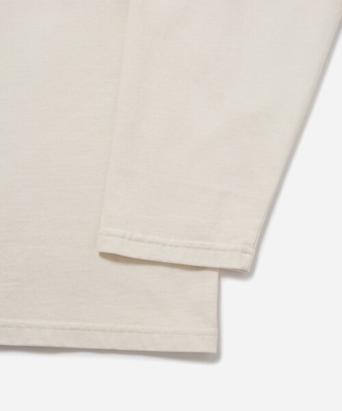 Saturdays NYC（サタデーズ ニューヨークシティ ）の「Varsity LS Tee（Tシャツ/カットソー・メンズ・オフホワイト/ブラック・L/M/S/XL）」の11枚目の写真