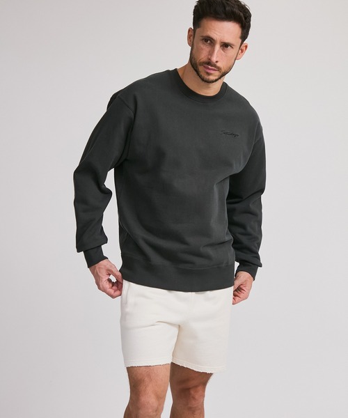 Saturdays NYC（サタデーズ ニューヨークシティ ）の「Varsity LS Tee（Tシャツ/カットソー・メンズ・オフホワイト/ブラック・L/M/S/XL）」の2枚目の写真