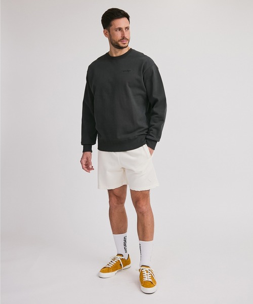 Saturdays NYC（サタデーズ ニューヨークシティ ）の「Varsity LS Tee（Tシャツ/カットソー・メンズ・オフホワイト/ブラック・L/M/S/XL）」の7枚目の写真