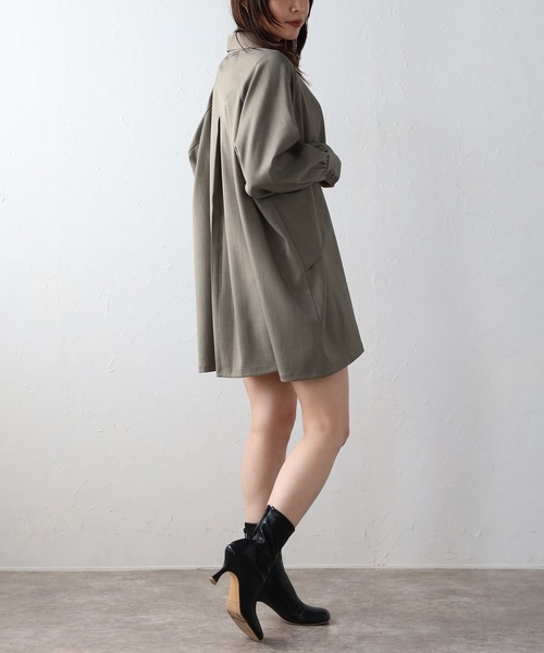 ohga OHGA ASYMMETRY アシンメトリー　シャツ　ブラウス ohga OHGA ASYMMETRY アシンメトリー シャツ ブラウス 日本の職人技