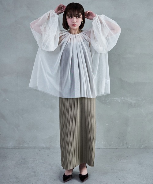 セール】プリーツキャミワンピース（ワンピース）｜Fashion