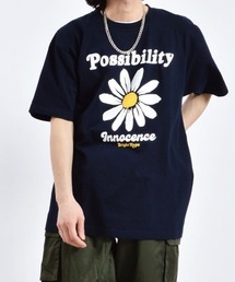 【MODISH GAZE】デイジープリントTシャツ