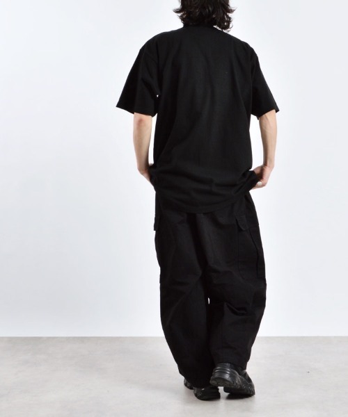MODISH GAZE（モディシュガゼ）の「【MODISH GAZE】デイジープリントTシャツ（Tシャツ/カットソー・レディース・ネイビー/ブラック/ホワイト・X-LARGE/LARGE/MEDIUM）」の8枚目の写真