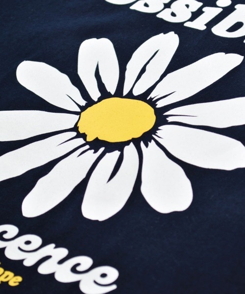MODISH GAZE（モディシュガゼ）の「【MODISH GAZE】デイジープリントTシャツ（Tシャツ/カットソー・レディース・ネイビー/ブラック/ホワイト・X-LARGE/LARGE/MEDIUM）」の18枚目の写真