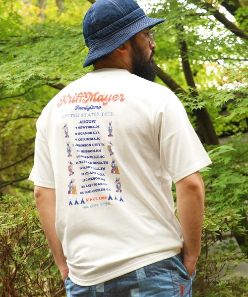 KRIFF MAYER（クリフメイヤー）の「【汗染み防止･軽撥水･防汚･吸水速乾･接触冷感】ウェットプロテクトT(ツアー)（Tシャツ/カットソー・メンズ・グレー/オフホワイト/ネイビー/チャコール/ライトグリーン/レッド・X-LARGE/MEDIUM/LARGE）」の2枚目の写真