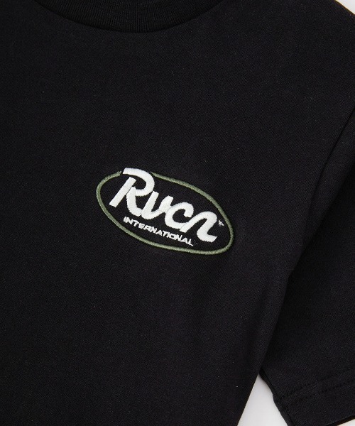 RVCA(ルーカ)の「RVCA キッズ RANCH SCRIPT SS Tシャツ 【2025年春夏モデル】/ルーカロゴバックプリント半袖Tシャツ(Tシャツ/カットソー・キッズ・ブラック/レッド系その他/キャメル/ホワイト・160/150/140/130)」の7枚目の写真