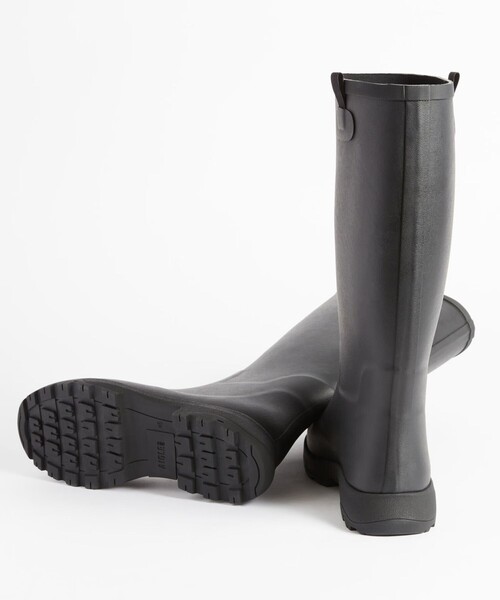 AIGLE（エーグル）の「アリア ハイ ハンティングラバーブーツ / ロングブーツ（レインシューズ・レディース・ブラック・36/40/39/38/37/35/41）」の3枚目の写真