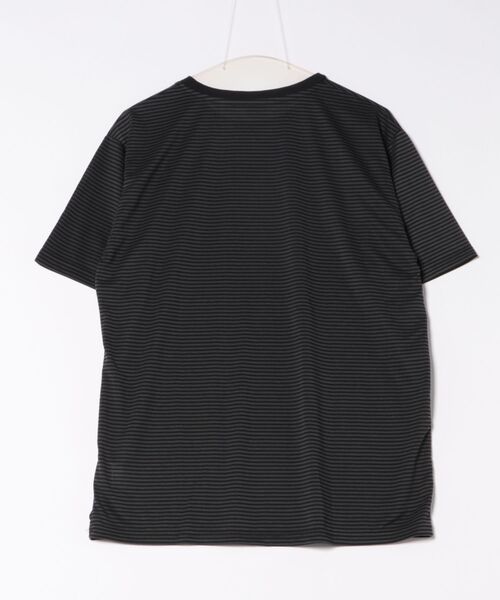 NAVY(ネイビー)の「NAVY クルーボーダーTシャツ(Tシャツ/カットソー・メンズ・ブラック×グレー/ホワイト×ブラック・S/M/L/XL/XXL)」の16枚目の写真