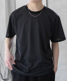 NAVY クルーボーダーTシャツ