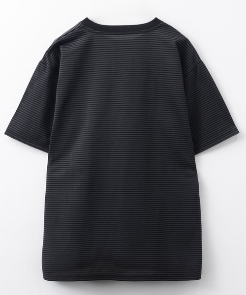 NAVY(ネイビー)の「NAVY クルーボーダーTシャツ(Tシャツ/カットソー・メンズ・ブラック×グレー/ホワイト×ブラック・S/M/L/XL/XXL)」の15枚目の写真