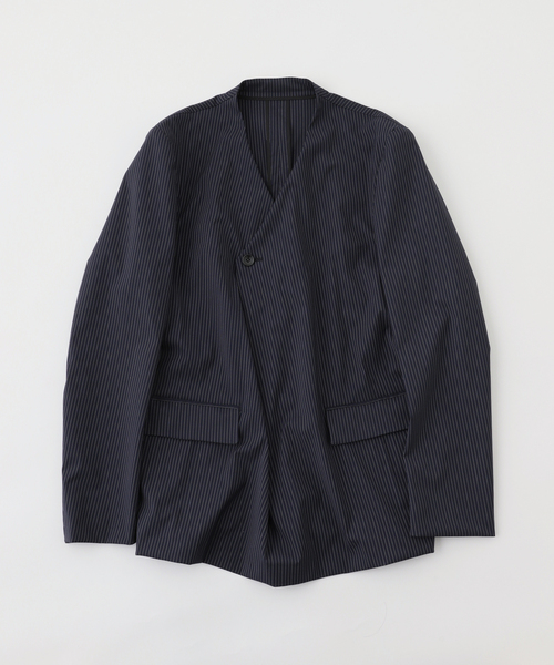 YUKI HASHIMOTO（ユウキ ハシモト）のCOVERT COAT-BURGANDY