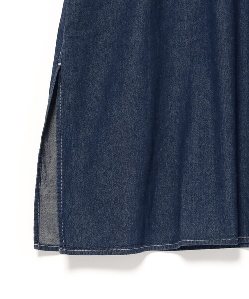 orSlow(オアスロウ)の「orSlow / デニム プルオーバー ドレス(ワンピース・レディース・インディゴブルー・1)」の7枚目の写真