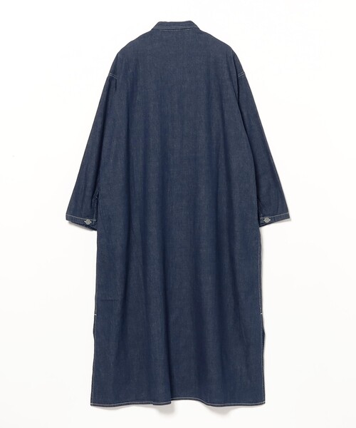 orSlow(オアスロウ)の「orSlow / デニム プルオーバー ドレス(ワンピース・レディース・インディゴブルー・1)」の8枚目の写真