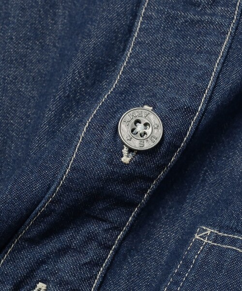 orSlow(オアスロウ)の「orSlow / デニム プルオーバー ドレス(ワンピース・レディース・インディゴブルー・1)」の9枚目の写真