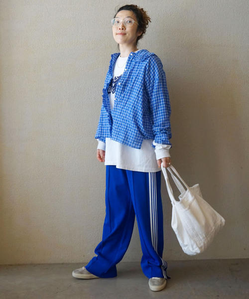 ジャーナルスタンダードラックス　シャーリングフリルブラウス 追加》シャーリングローン フリルブラウス（シャツ／ブラウス