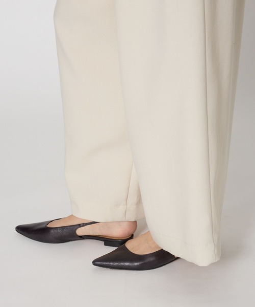 BABYLONE(バビロン)の「ドロストワイドパンツ(その他パンツ・レディース・ボルドー/グレイッシュベージュ/ブラック・フリー)」の5枚目の写真