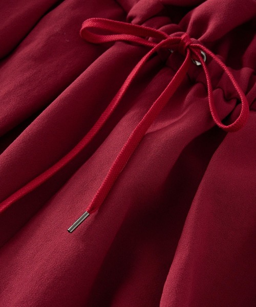 BABYLONE(バビロン)の「ドロストワイドパンツ(その他パンツ・レディース・ボルドー/グレイッシュベージュ/ブラック・フリー)」の9枚目の写真