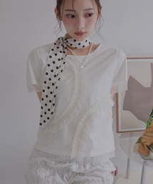 JUMELLE | tulle design Tshirt(Tシャツ/カットソー)