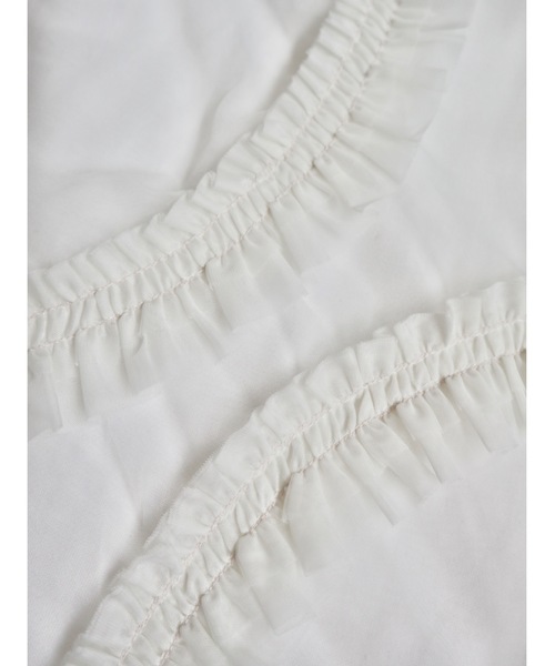 JUMELLE(ジュメロ)の「tulle design Tshirt(Tシャツ/カットソー・レディース・ピンク/ホワイト・FREE)」の22枚目の写真