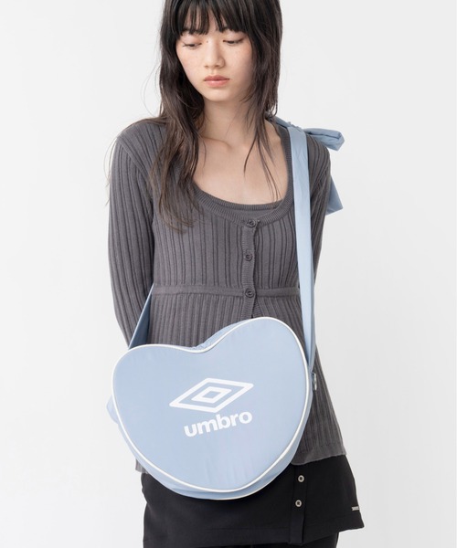 Casselini（キャセリーニ）の「[UMBRO × Casselini] 2WAYハートショルダー（ショルダーバッグ・レディース・アイボリー/ブルー/ブラック・FREE）」の3枚目の写真