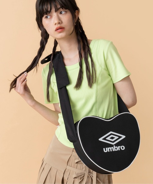 Casselini（キャセリーニ）の「[UMBRO × Casselini] 2WAYハートショルダー（ショルダーバッグ・レディース・アイボリー/ブルー/ブラック・FREE）」の2枚目の写真