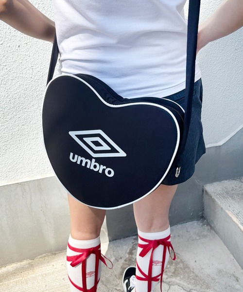 Casselini（キャセリーニ）の「[UMBRO × Casselini] 2WAYハートショルダー（ショルダーバッグ・レディース・アイボリー/ブルー/ブラック・FREE）」の10枚目の写真