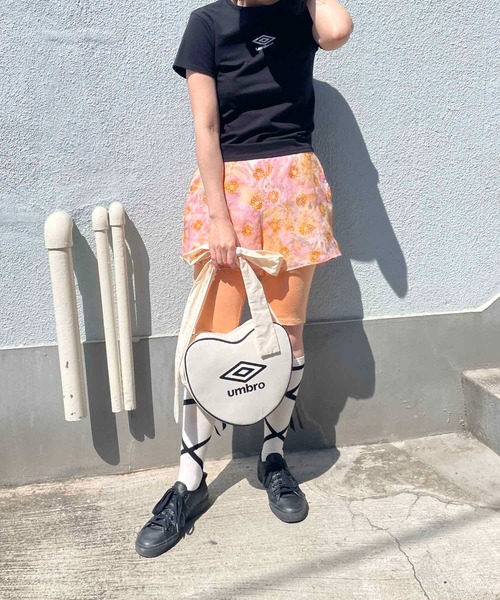 Casselini（キャセリーニ）の「[UMBRO × Casselini] 2WAYハートショルダー（ショルダーバッグ・レディース・アイボリー/ブルー/ブラック・FREE）」の20枚目の写真